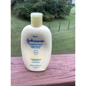 1 New Johnson's Head to Toe Fragrance Free Baby Lotion 15 fl oz Sealed HTF